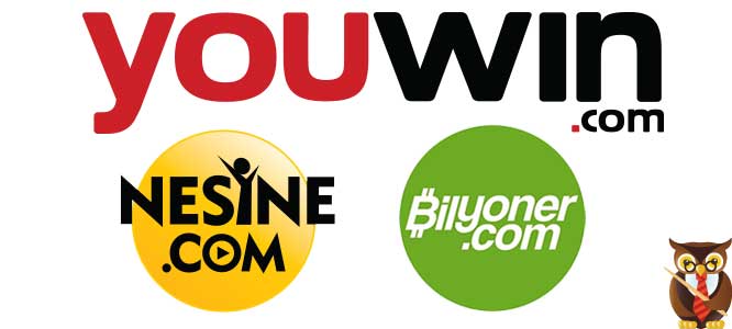 Youwin’e, Nesine’ye ve Bilyoner’e Kayıt Ol Youwin’e, Nesine’ye ve Bilyoner’e Kayıt Ol