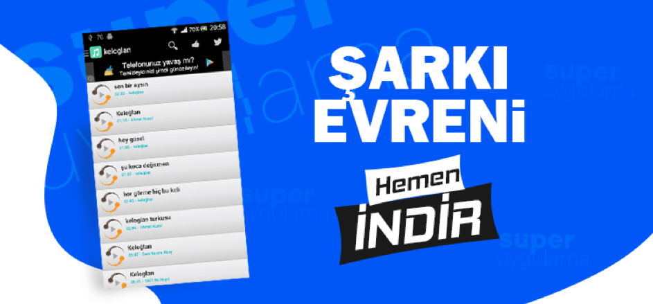 Android Telefon İçin Ücretsiz Müzik İndirme Programı Android Telefon İçin Ücretsiz Müzik İndirme Programı